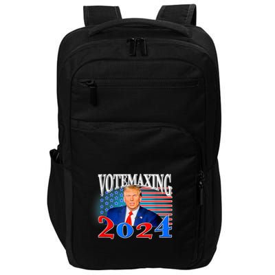 Votemaxing 2024 Looksmax Funny Impact Tech Backpack