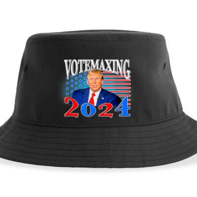 Votemaxing 2024 Looksmax Funny Sustainable Bucket Hat