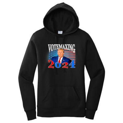 Votemaxing 2024 Looksmax Funny Women's Pullover Hoodie