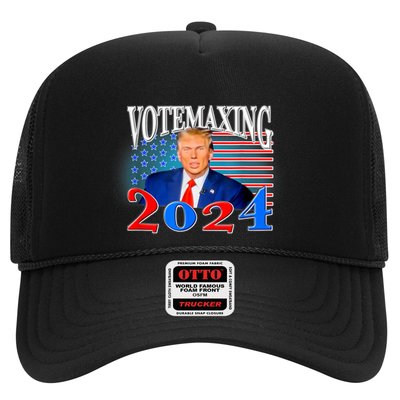 Votemaxing 2024 Looksmax Funny Trucker Hat