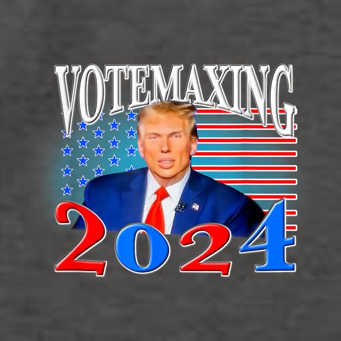 Votemaxing 2024 Looksmax Funny Vector Backpack