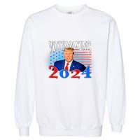 Votemaxing 2024 Looksmax Funny Garment-Dyed Sweatshirt