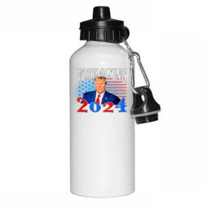 Votemaxing 2024 Looksmax Funny Aluminum Water Bottle 