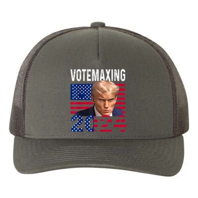 Votemaxing 2024 Looksmaxxing Funny Yupoong Adult 5-Panel Trucker Hat