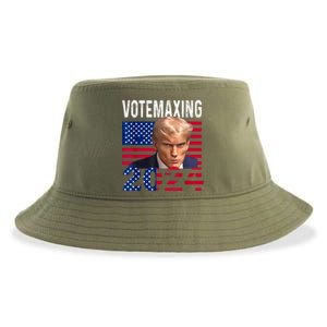 Votemaxing 2024 Looksmaxxing Funny Sustainable Bucket Hat