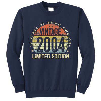 Vintage 2004 Limited Edition 19 Year Old Gifts 19th Birthday Sweatshirt