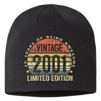 Vintage 2001 Limited Edition 22 Year Old Gifts 22th Birthday Sustainable Beanie