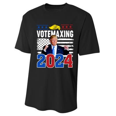 Votemaxing 2024 Looksmaxxing Funny Performance Sprint T-Shirt