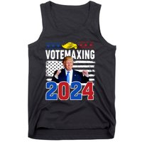 Votemaxing 2024 Looksmaxxing Funny Tank Top