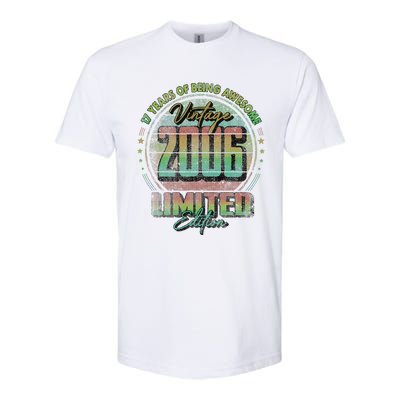 Vintage 2006 Limited Edition 17 Year Old 17th Birthday Softstyle® CVC T-Shirt