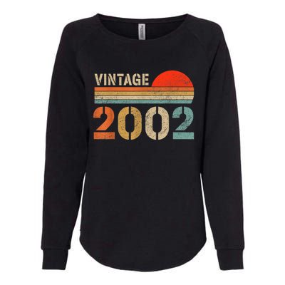 Vintage 2002 Made In 2002 21st Birthday Gift 21 Year Old Womens California Wash Sweatshirt