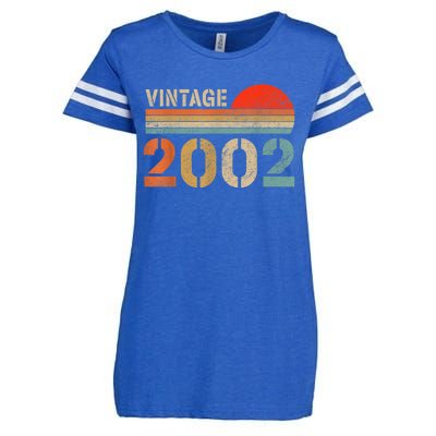 Vintage 2002 Made In 2002 21st Birthday Gift 21 Year Old Enza Ladies Jersey Football T-Shirt