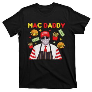 Vance 2024 Makes French Fries Funny Trump Fries Making Fries Mac Daddy T-Shirt