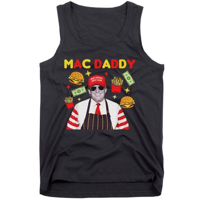 Vance 2024 Makes French Fries Funny Trump Fries Making Fries Mac Daddy Tank Top