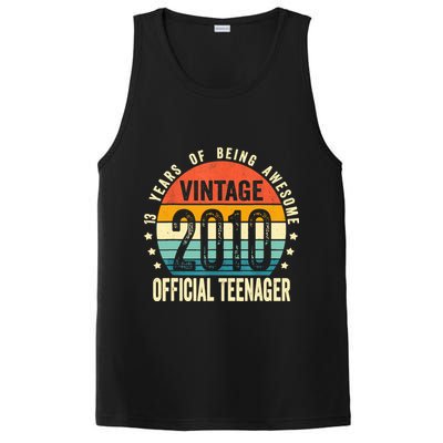 Vintage 2010 Official Teenager 13th Birthday Gifts 13 Yr Old PosiCharge Competitor Tank
