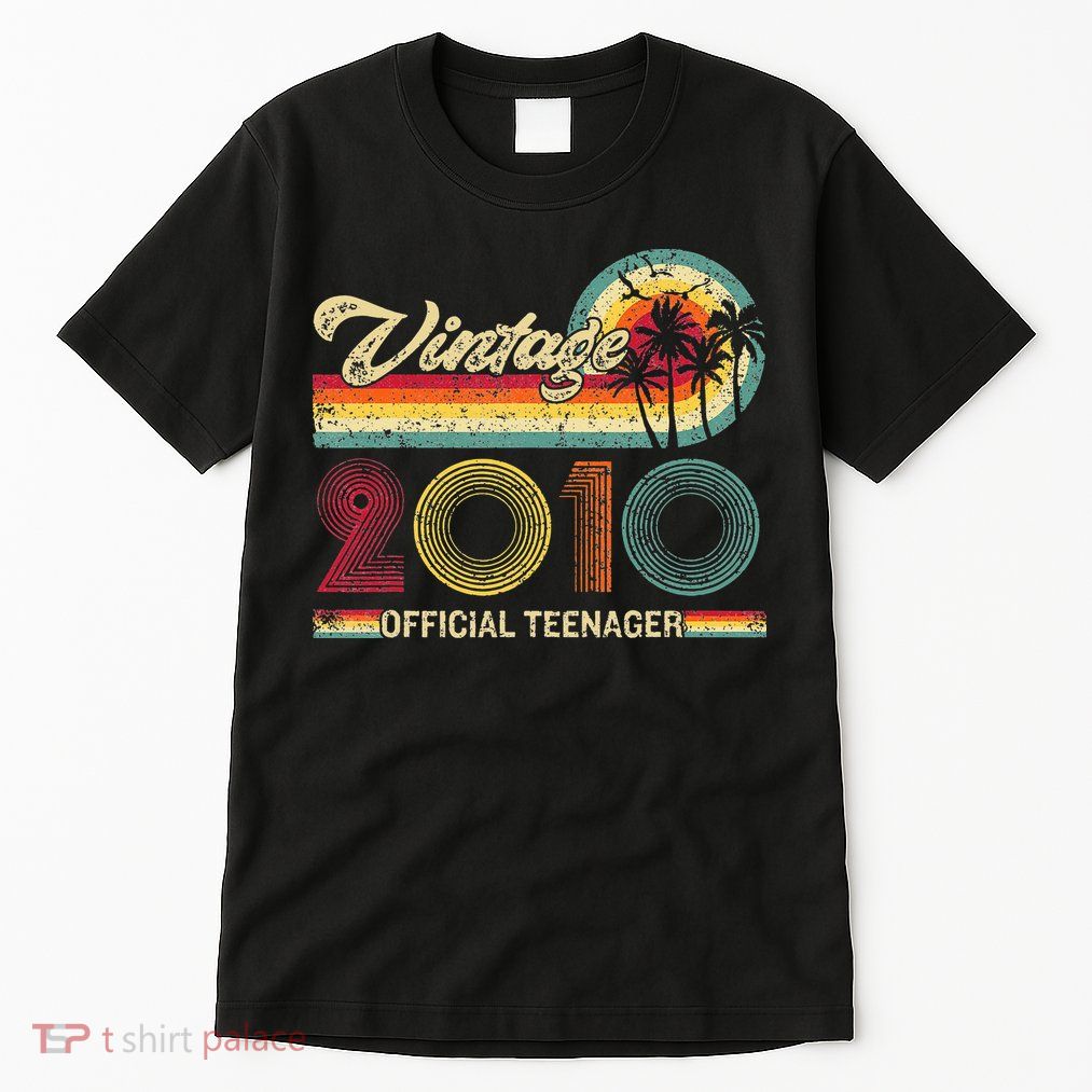 Vintage 2010 Official Teenager 13th Birthday Tall T-Shirt