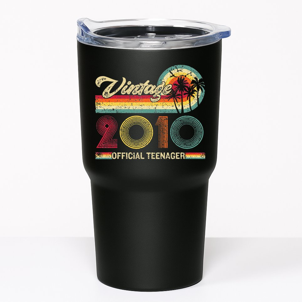 Vintage 2010 Official Teenager 13th Birthday Tumbler