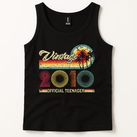 Vintage 2010 Official Teenager 13th Birthday Tank Top
