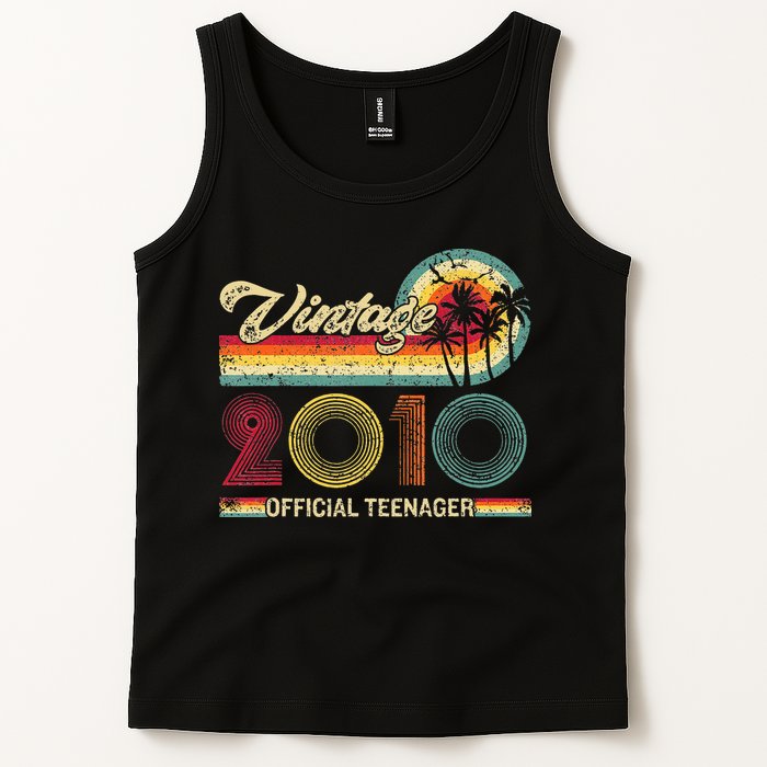 Vintage 2010 Official Teenager 13th Birthday Tank Top