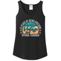 Vintage 2011 OfficialL Teenager 13th Birthday Ladies Essential Tank