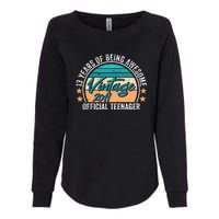 Vintage 2011 OfficialL Teenager 13th Birthday Womens California Wash Sweatshirt