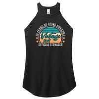 Vintage 2011 OfficialL Teenager 13th Birthday Women's Perfect Tri Rocker Tank