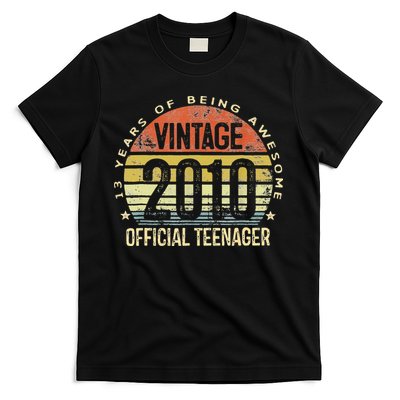 Vintage 2010 Official Teenager 13th Birthday T-Shirt