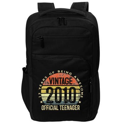 Vintage 2010 Official Teenager 13th Birthday Impact Tech Backpack