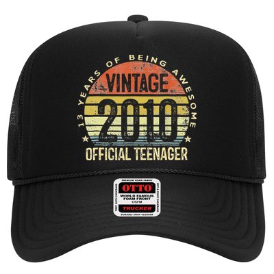 Vintage 2010 Official Teenager 13th Birthday Trucker Hat