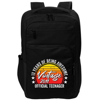 Vintage 2011 OfficialL Teenager 13th Birthday Impact Tech Backpack