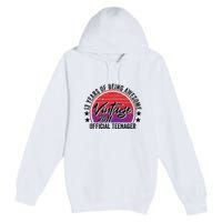 Vintage 2011 OfficialL Teenager 13th Birthday Premium Pullover Hoodie