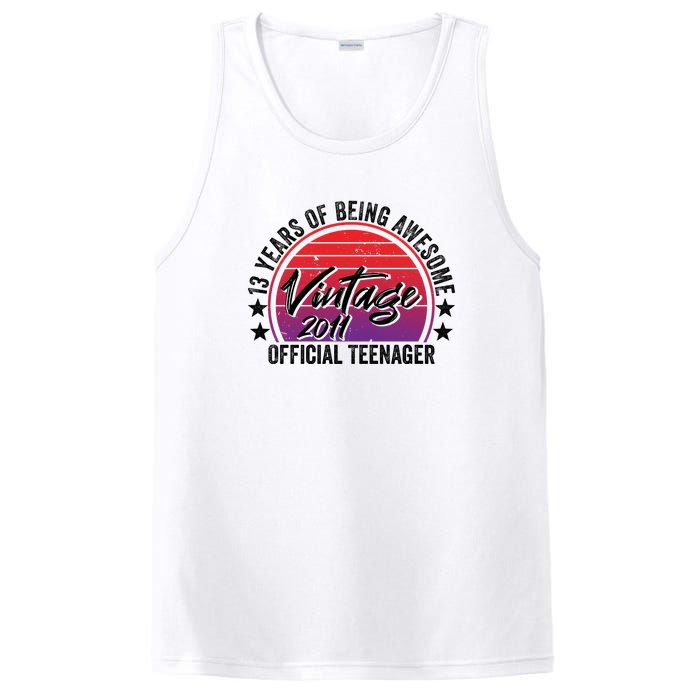 Vintage 2011 OfficialL Teenager 13th Birthday PosiCharge Competitor Tank