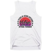 Vintage 2011 OfficialL Teenager 13th Birthday Tank Top