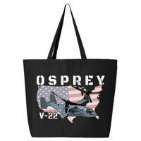 V 22 Osprey Tiltrotor Military Aircraft Helicopter MV 22 25L Jumbo Tote
