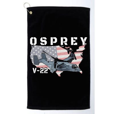 V 22 Osprey Tiltrotor Military Aircraft Helicopter MV 22 Golf Towel