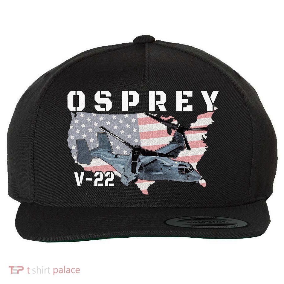 V 22 Osprey Tiltrotor Military Aircraft Helicopter MV 22 Wool Snapback Cap