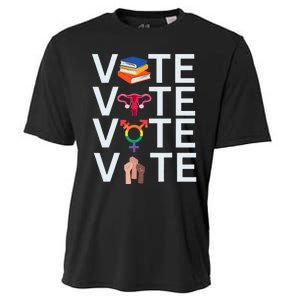 Vote 2024 Presidential Election Human Rights & Lgbtq Cooling Performance Crew T-Shirt