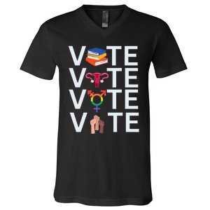 Vote 2024 Presidential Election Human Rights & Lgbtq V-Neck T-Shirt