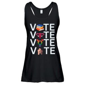 Vote 2024 Presidential Election Human Rights & Lgbtq Ladies Essential Flowy Tank