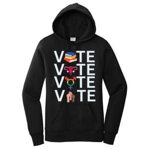 Vote 2024 Presidential Election Human Rights & Lgbtq Women's Pullover Hoodie