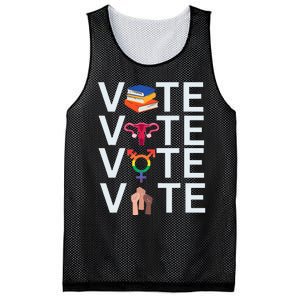 Vote 2024 Presidential Election Human Rights & Lgbtq Mesh Reversible Basketball Jersey Tank