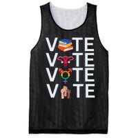 Vote 2024 Presidential Election Human Rights & Lgbtq Mesh Reversible Basketball Jersey Tank