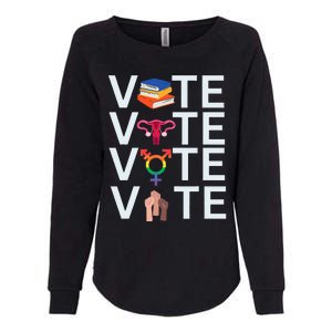 Vote 2024 Presidential Election Human Rights & Lgbtq Womens California Wash Sweatshirt