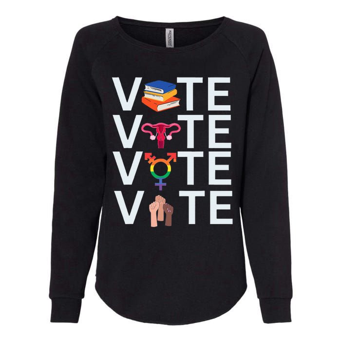 Vote 2024 Presidential Election Human Rights & Lgbtq Womens California Wash Sweatshirt