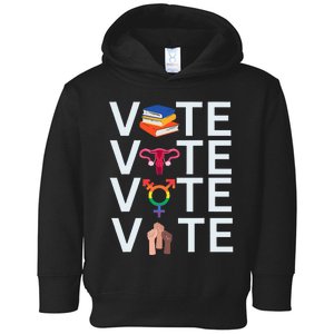 Vote 2024 Presidential Election Human Rights & Lgbtq Toddler Hoodie