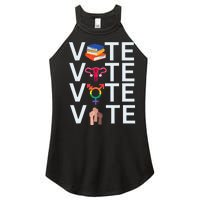 Vote 2024 Presidential Election Human Rights & Lgbtq Women's Perfect Tri Rocker Tank