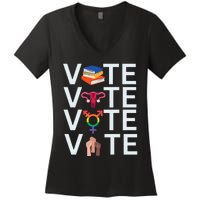 Vote 2024 Presidential Election Human Rights & Lgbtq Women's V-Neck T-Shirt