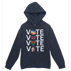 Vote 2024 Presidential Election Human Rights & Lgbtq Urban Pullover Hoodie