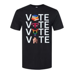 Vote 2024 Presidential Election Human Rights & Lgbtq Softstyle CVC T-Shirt