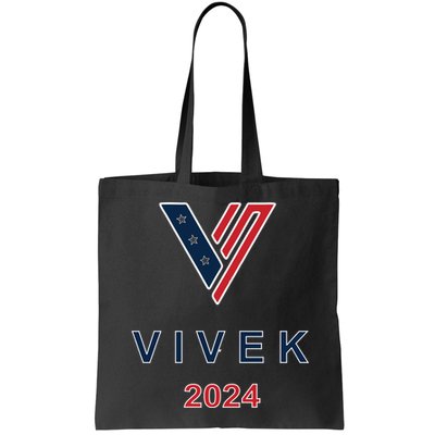 Vivek 2024 Pocket Print Logo Bag